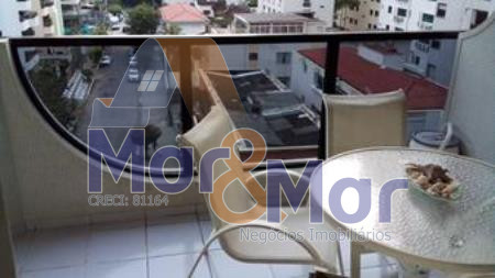 Apartamento na Praia das Pitangueiras, Guarujá - SP