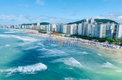 Apartamento Frente ao Mar nas Pitangueiras, Guarujá - SP