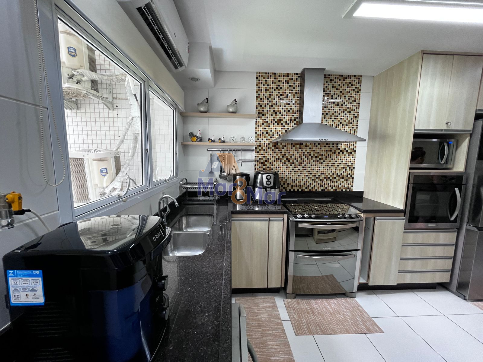 Apartamento Frente ao Mar, Praia da Enseada - GUARUJÁ - SP