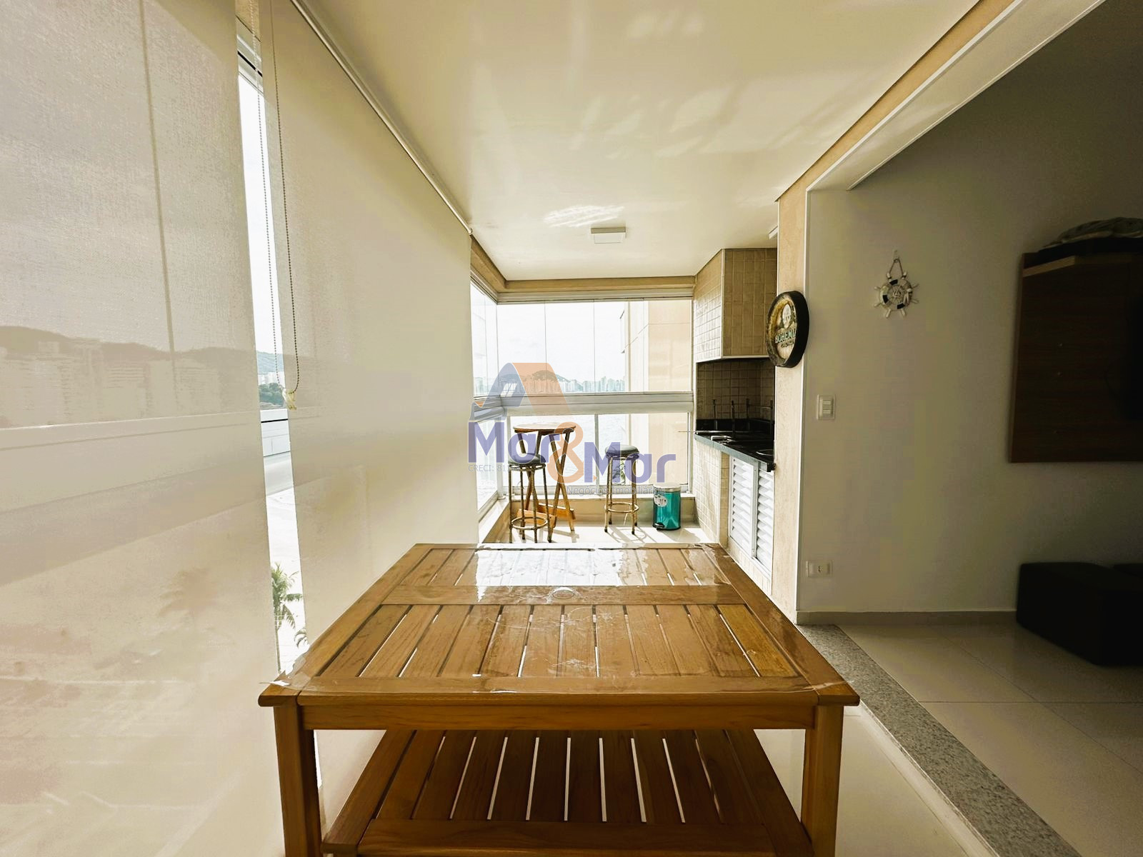 Apartamento Frente ao Mar, Astúrias, Guarujá - SP