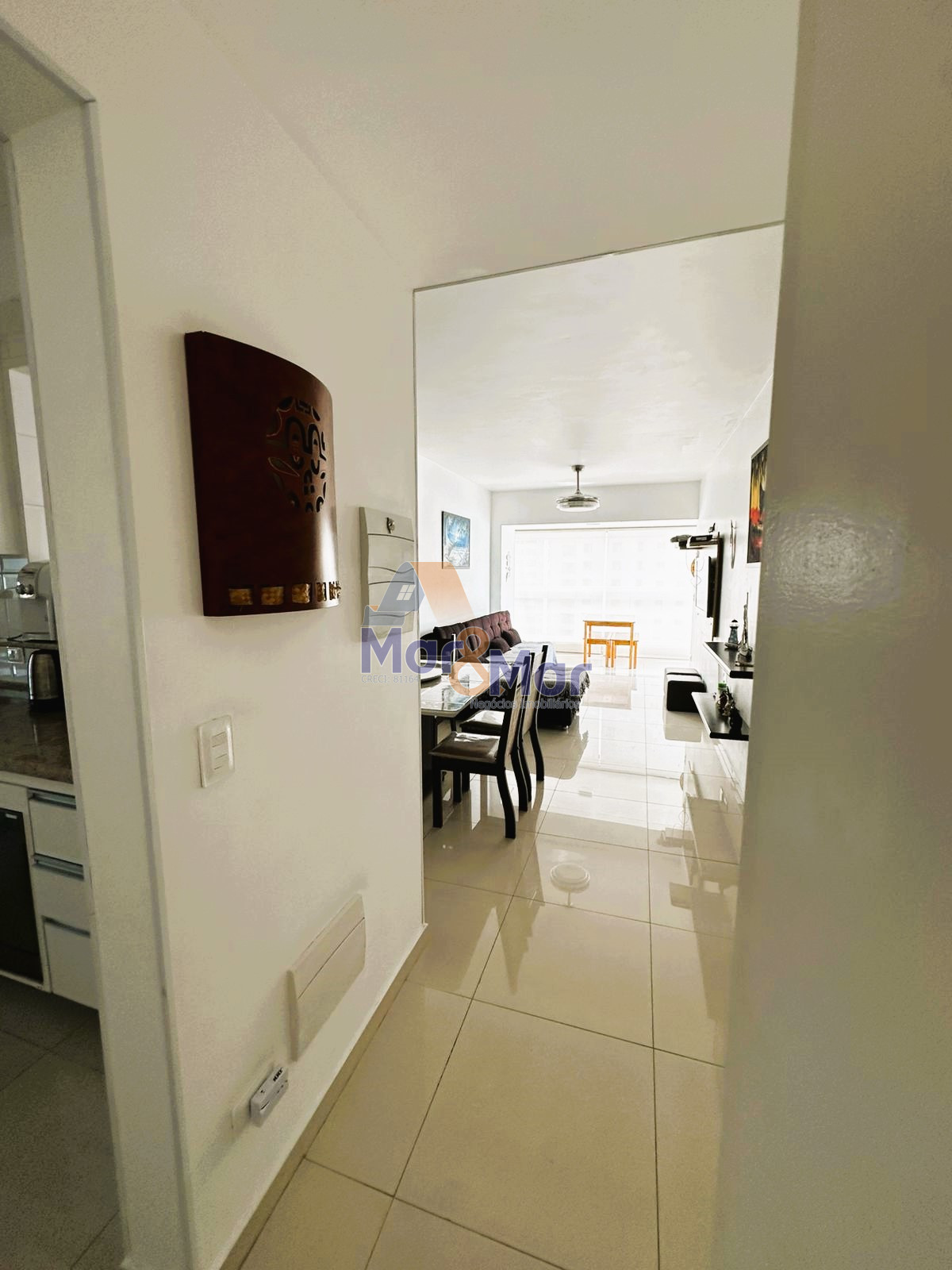 Apartamento Frente ao Mar, Astúrias, Guarujá - SP