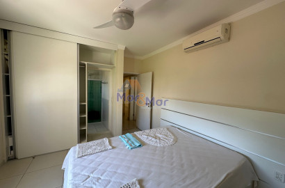 Apartamento na Praia das Pitangueiras, Guarujá - SP