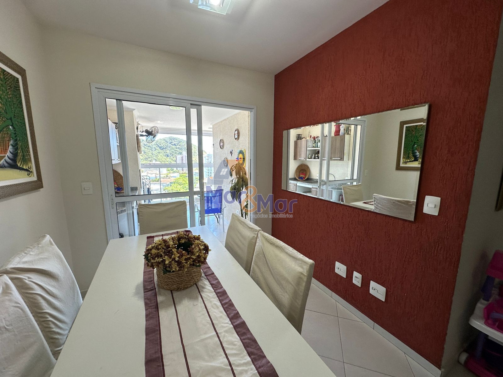 Apartamento na Praia das Astúrias/Tombo Guarujá - SP
