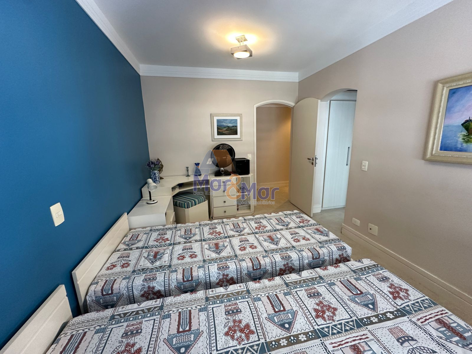 Apartamento Frente ao Mar, Praia Astúrias, Guarujá - SP