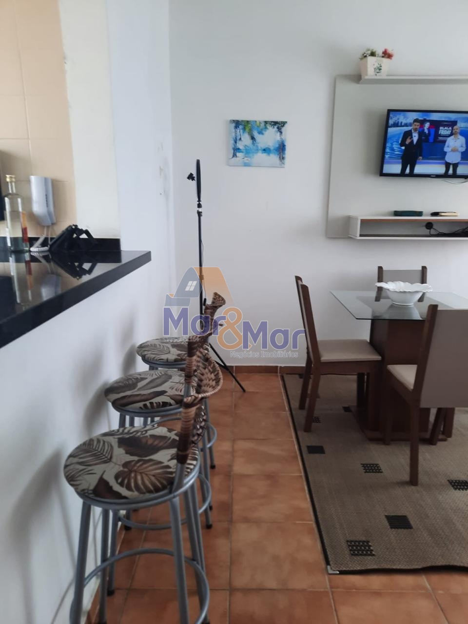 Apartamento na Praia das Astúrias, Guarujá - SP