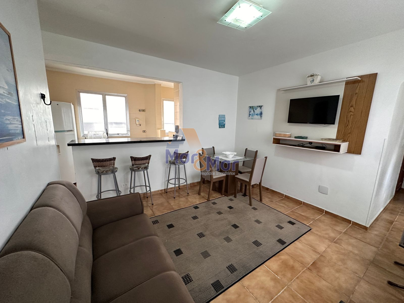 Apartamento na Praia das Astúrias, Guarujá - SP