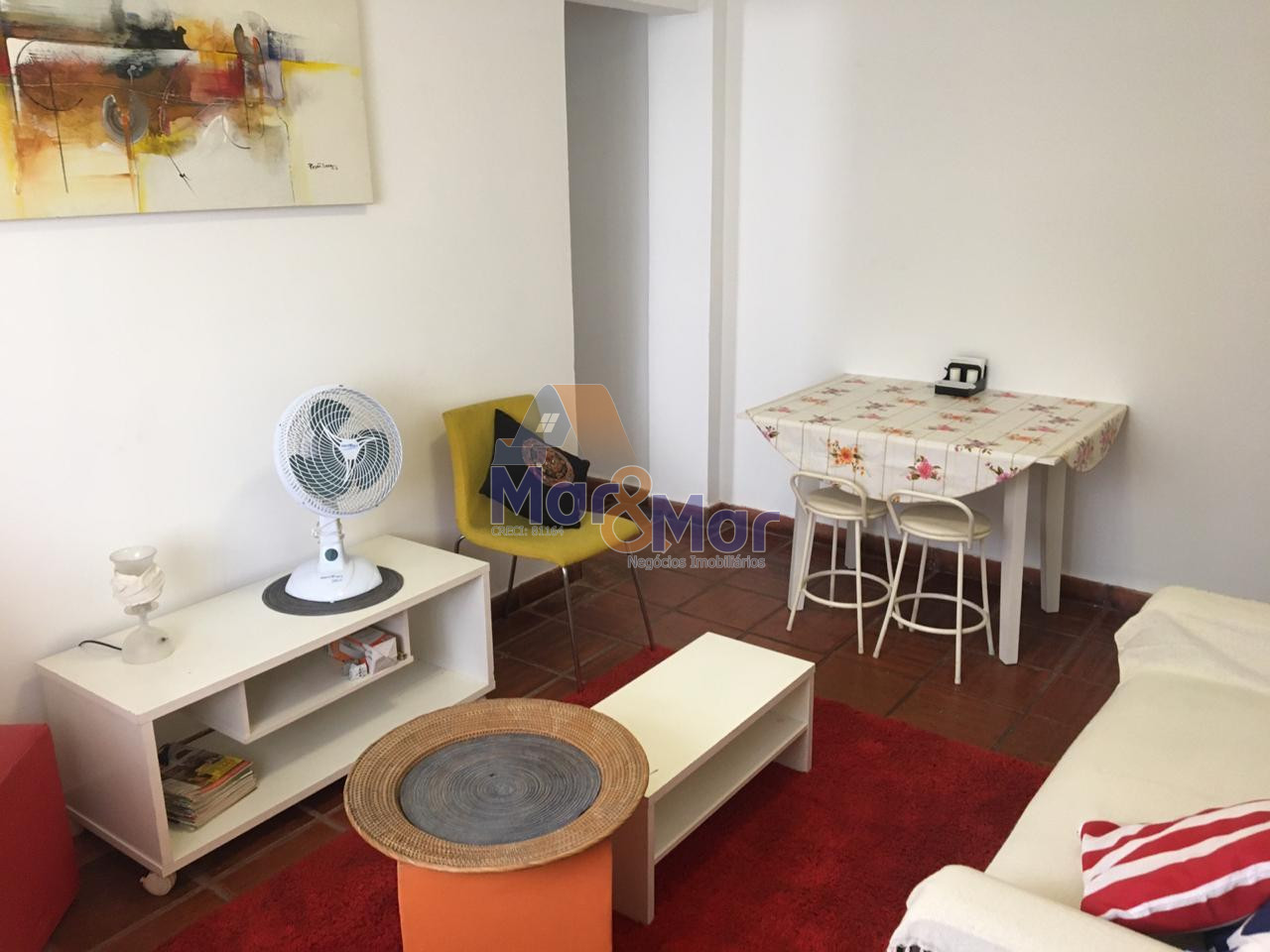 Apartamento na Praia do Tombo, Guarujá - SP